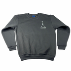 Cancer Glow in the Dark Jumper – Custom Zodiac Sweatshirt | Black 350GSM Astrology Gift