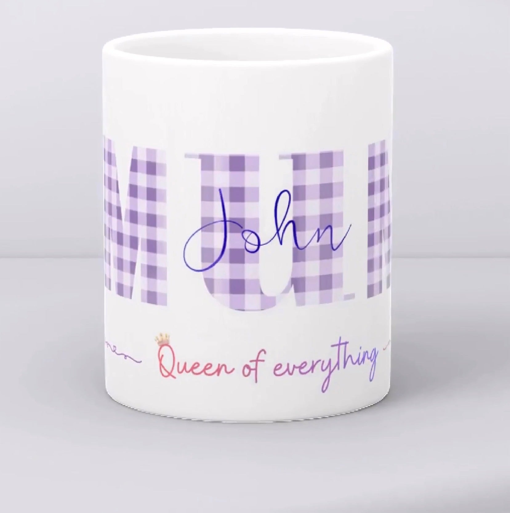 Personalised MUM Mug with Children's Names | Custom Mother's Day Mug