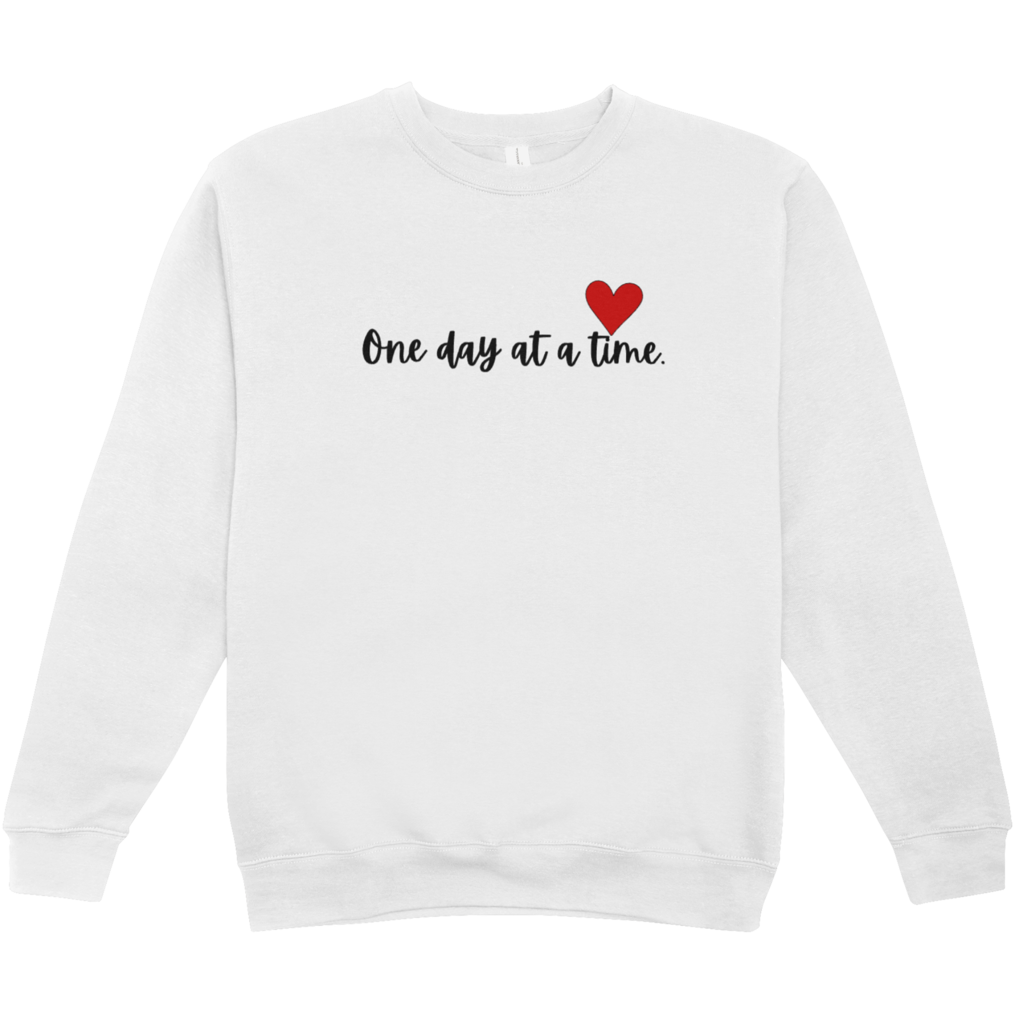 Personalised Minimalist Sweatshirt | Custom Back Text| Motivational Crewneck| Gift for Her| Aesthetic Sweatshirt