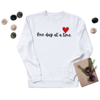 Personalised Minimalist Sweatshirt | Custom Back Text| Motivational Crewneck| Gift for Her| Aesthetic Sweatshirt