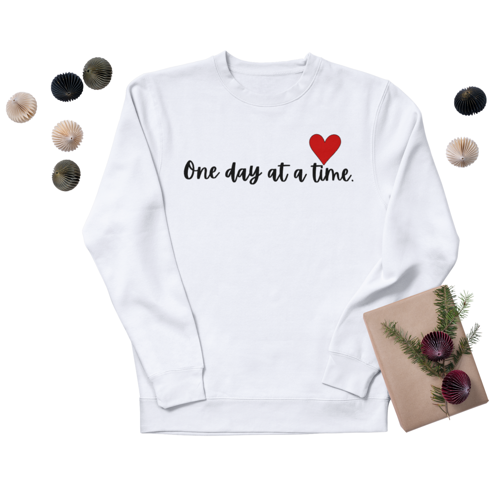 Personalised Minimalist Sweatshirt | Custom Back Text| Motivational Crewneck| Gift for Her| Aesthetic Sweatshirt