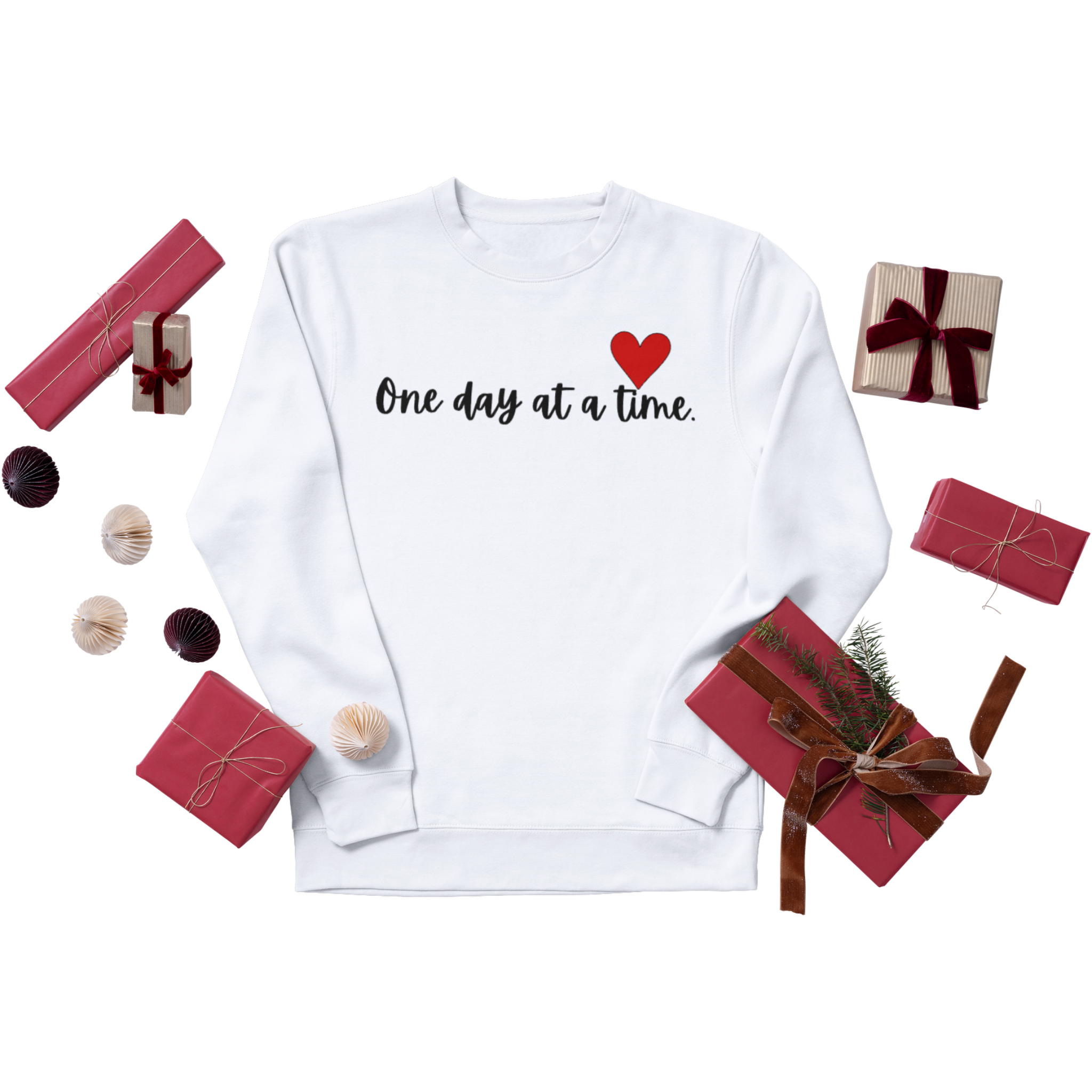 Personalised Minimalist Sweatshirt | Custom Back Text| Motivational Crewneck| Gift for Her| Aesthetic Sweatshirt