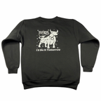 Taurus Glow in the Dark Jumper – Custom Zodiac Sweatshirt | Black 350GSM Astrology Gift