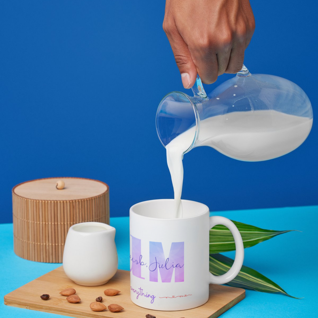 Personalised MUM Mug with Children's Names | Custom Mother's Day Mug