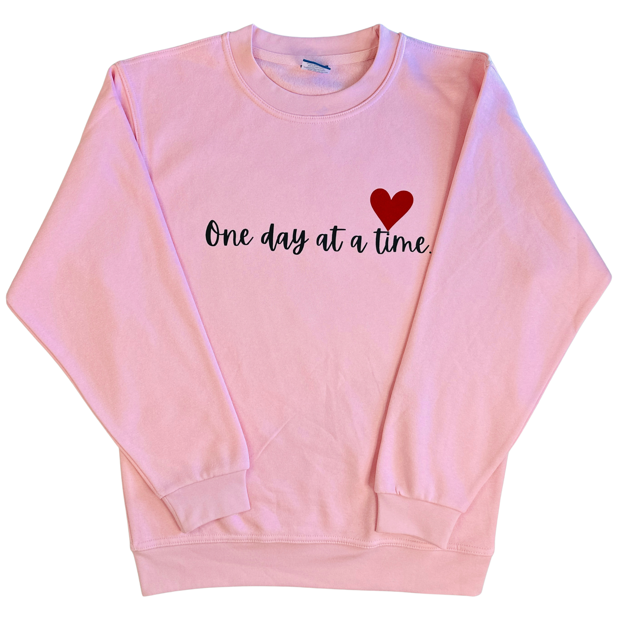 Personalised Minimalist Sweatshirt | Custom Back Text| Motivational Crewneck| Gift for Her| Aesthetic Sweatshirt