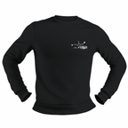 Virgo Glow in the Dark Jumper – Custom Zodiac Sweatshirt | Black 350GSM Astrology Gift