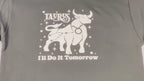 Taurus Glow in the Dark Jumper – Custom Zodiac Sweatshirt | Black 350GSM Astrology Gift