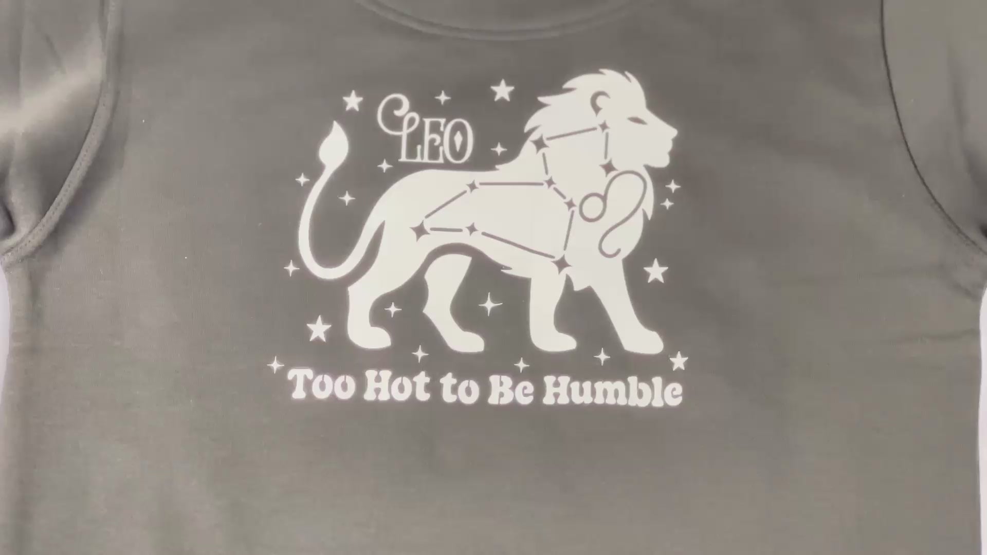 Leo Glow in the Dark Jumper – Custom Zodiac Sweatshirt | Black 350GSM Astrology Gift