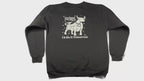 Taurus Glow in the Dark Jumper – Custom Zodiac Sweatshirt | Black 350GSM Astrology Gift