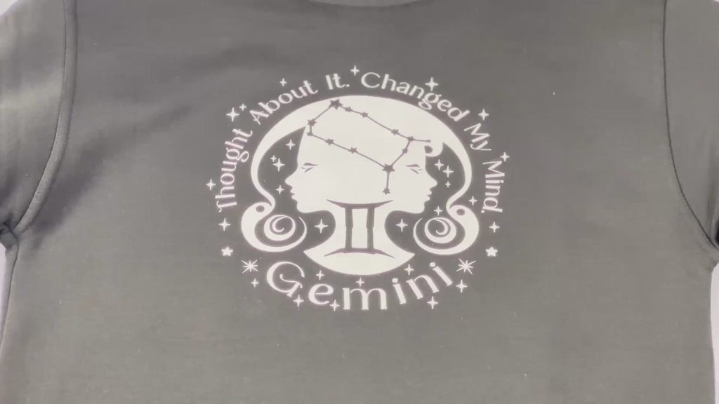 Gemini Glow in the Dark  Jumper – Custom Zodiac Sweatshirt | Black 350GSM Astrology Gift