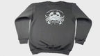 Cancer Glow in the Dark Jumper – Custom Zodiac Sweatshirt | Black 350GSM Astrology Gift