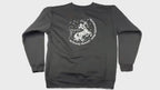 Sagittarius Glow in the Dark Jumper – Custom Zodiac Sweatshirt | Black 350GSM Astrology Gift