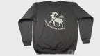 Aries Glow in the Dark Jumper – Custom Zodiac Sweatshirt | Black 350GSM Astrology Gift